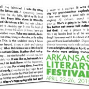 Arkansas Literary Festival 2015